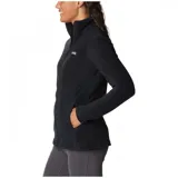 Campera polar Columbia Basin Trail III Full Zip para mujer, color azul marino. Con cierre frontal completo y bolsillos laterales con cierre.