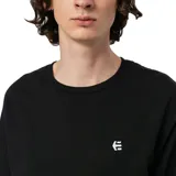 Remera verde militar de manga corta con logo de Etnies estampado en el pecho.