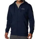 Buzo Columbia de hombre con capucha y cierre completo. Confeccionado en suave mezcla de algodón. Logotipos en el pecho y la manga.