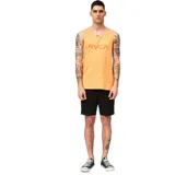 Musculosa color ocre con logo RVCA estampado en el pecho.