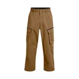 Pantalón cargo color tostado, confeccionado con tejido técnico que repele el agua y ofrece elasticidad.