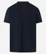 Remera negra de algodón con estampa de la banda de rock ACDC.