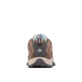 Championes de trekking Columbia Crestwood Waterproof, color marrón con detalles en gris y negro. Capellada de cuero, malla y cintas. Tecnología Omni-Tech impermeable y transpirable. Entresuela TechLite para amortiguación y absorción de impactos. Suela Omni-Grip para tracción en todo tipo de terrenos.