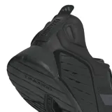 Championes de training Adidas Dropset 3, color negro, con las tres tiras características de la marca en los laterales.