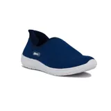 Zapatillas deportivas Actvitta sin cordones, color azul marino con suela blanca.