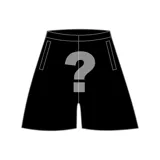 Bermuda de felpa negra, corte ancho, confeccionada en 100% algodón. El producto es seleccionado al azar de un surtido de modelos disponibles.