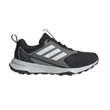 Championes de trail running Adidas Terrex Tracefinder 2, color negro con detalles en gris y blanco.