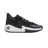 Championes de básquet Under Armour Curry 3Z 25 SDE, color negro con detalles en blanco.