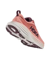 Championes de running color rosa, diseñados para ofrecer máxima amortiguación y comodidad en superficies duras.