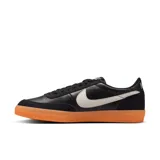 Championes Nike Killshot 2 Leather de hombre, color negro con logo blanco y suela color caramelo.