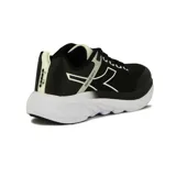 Championes de running Diadora Bresh para mujer, color negro con detalles en blanco.