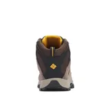 Botas de trekking Columbia Crestwood Mid Waterproof, color marrón con detalles en negro y cordones bicolores.