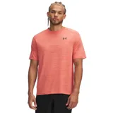 Remera Under Armour de entrenamiento, modelo Tiger Tech 2.0, color celeste con logo en el cuello.