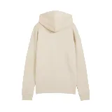 Buzo con capucha Puma Class Relaxed Hoodie color crema, de corte holgado, con cordones ajustables en la capucha, bolsillo tipo canguro y logo bordado en el pecho.