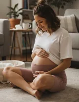 Biker de algodón elastizado sport color negro, con elástico ajustable en la cintura.