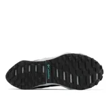 Championes de senderismo Columbia Facet 75 Outdry para mujer, color negro con detalles en turquesa y suela gris. Capellada de malla duradera con superposiciones sin costuras, membrana impermeable OutDry, sistema de ajuste Navic Fit, plantilla OrthoLite Eco y suela Adapt Trax.
