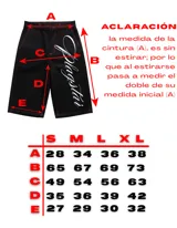 Conjunto de camisa de manga corta a cuadros rojos y negros con logo bordado y short negro con costuras rojas y logo estampado.