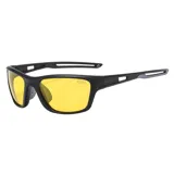 Lentes polarizados unisex con filtro UV 400, incluye estuche transparente.