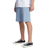 Boardshort celeste, de tejido ligero y diseño cómodo, ideal para actividades acuáticas.