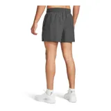 Short deportivo Under Armour Tech Woven de hombre, color gris, con cintura elástica y logo estampado en la pierna izquierda.