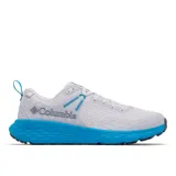 Zapatillas de senderismo impermeables Columbia Konos TRS Outdry para hombre, color verde oscuro con detalles en naranja.