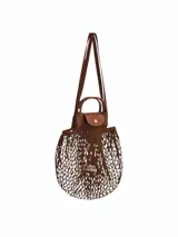 Longchamp -Cartera Longchamp de red, Le pliage Filet