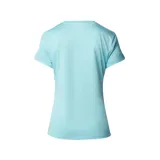 Remera deportiva Columbia Hike SS Crew color celeste, de corte clásico y mangas cortas. Confeccionada con tejido Omni-Wick de secado rápido y protección solar Omni-Shade UPF 50.