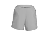 Short deportivo Nike Dri-FIT Challenger para hombre, color gris con logo blanco en la pierna izquierda. Confeccionado en tejido ligero y transpirable con tecnología Dri-FIT, cintura elástica con cordón, calzoncillo interior y bolsillos laterales.