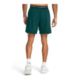 Short deportivo Under Armour Vanish Woven de hombre, color celeste con calza interior negra y logo estampado en la pierna izquierda.