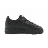 Zapatillas urbanas Puma Shuffle Downtown, color negro con detalles dorados.