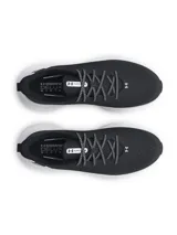 Zapatillas de running Under Armour UA W Infinite Elite para mujer, color negro con detalles en blanco. Cuentan con tecnología UA HOVR™ para amortiguación y retorno de energía.