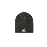 Gorro Adidas unisex de hilo mélange trenzado con sutil efecto bicolor y logo bordado.