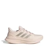 Championes Adidas Ultrarun 5 W color rosa con detalles plateados, ideales para running.