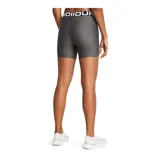 Calza deportiva Under Armour HeatGear de tiro medio, color gris, con cintura elástica con logo de la marca.