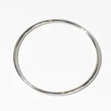 Brazalete rígido de plata 925.