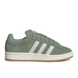 Championes Adidas Campus 00S W color verde con las tres tiras blancas características de la marca.