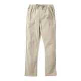 Pantalón color beige de corte clásico, ideal para uso diario.