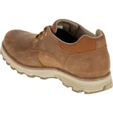 Zapato Caterpillar modelo Prez WP para hombre, color marrón. Fabricado en nobuk impermeable con forro de malla de nailon, plantilla Ease, entresuela Ease y suela de goma duradera. Cuenta con tecnología CLEANSPORT NXT para control de olores.