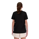 Remera básica negra de manga corta, diseñada con tecnología NB DRYx para un secado rápido y comodidad en el entrenamiento.