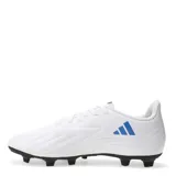 Championes Adidas Fútbol 11 II Multiterreno blancos con logo azul.