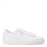 Championes de mujer en cuero blanco, con diseño clásico y suela de goma para una pisada cómoda y estable.