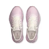 Championes urbanos rosas con detalles en blanco y logo de la marca en gris.