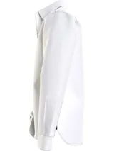 Camisa blanca de lino Tommy Hilfiger, de corte regular, manga larga y cuello abotonado.