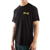 Remera negra de algodón con logo de Independent en el pecho.