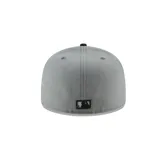 Gorro tipo 59FIFTY de Los Angeles Dodgers con logotipo bordado y visor negro.