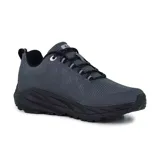 Championes deportivos Hi-Tec Jax H22 color gris oscuro con suela negra, resistentes al agua.