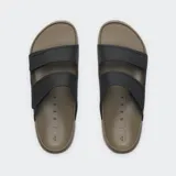 Sandalias Reef Oasis Adapt color marrón con tiras ajustables negras con velcro y logo Reef en el lateral.