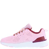 Championes grises con cordones y suela blanca.