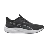 Championes de running Puma Skyrocket Lite 2, color negro con detalles en blanco. Capellada textil con refuerzos sintéticos, plantilla SoftFoam+, entresuela con espuma PUMALite y suela de goma.