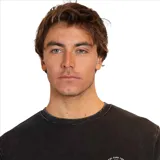 Buzo negro de cuello redondo, marca Maui and Sons, con logo estampado en el pecho.